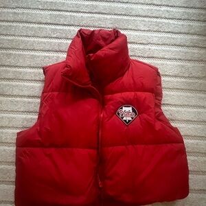 Amazon Red Puffer Vest